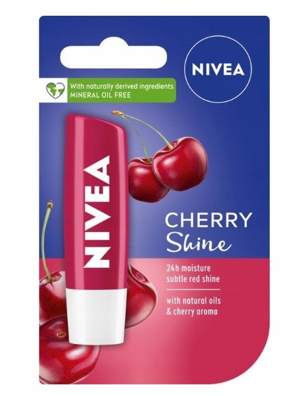 Бальзам для губ NIVEA Фруктовое сияние Вишня, 4,8г (5900017047867) от ...