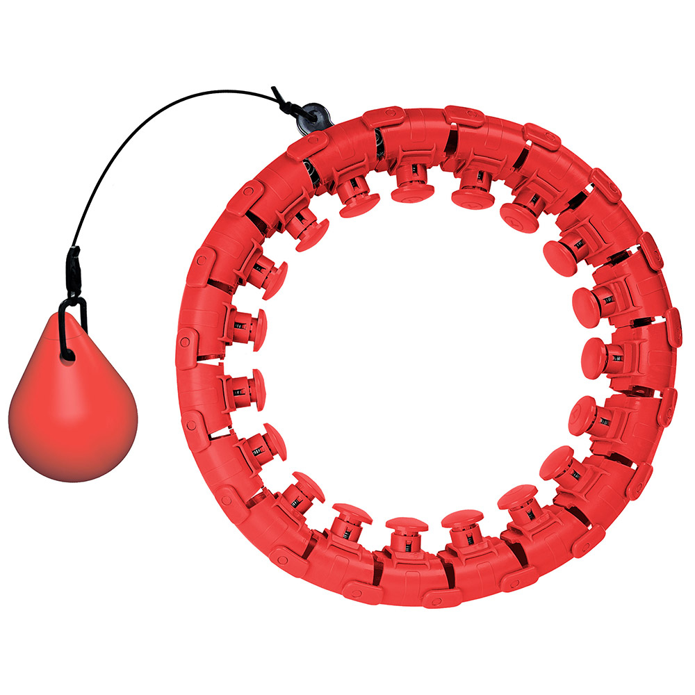 

Массажный обруч для похудения Yamaguchi Hula Hoop Red (US01948)