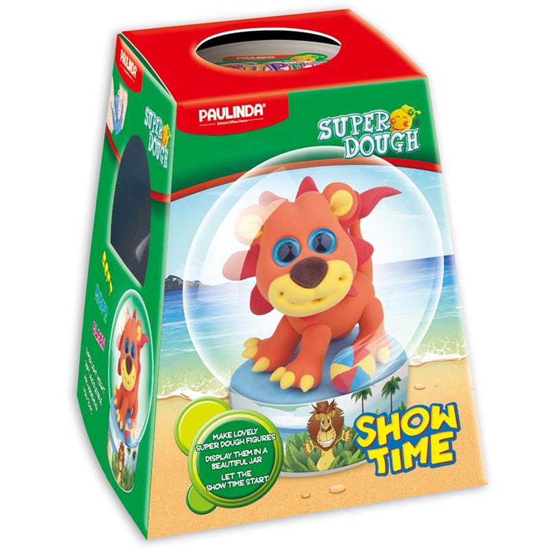 

Маса для ліплення Paulinda Super Dough Show time Жираф (PL-081459-3)