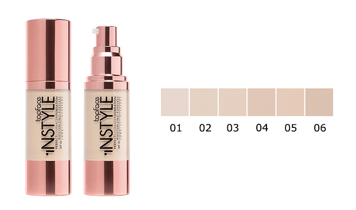 Topface Instyle Perfect Coverage Foundation 30ml PT463