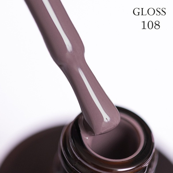 Гель-лак Gloss Company 108 лилово-коричневый 11 мл от продавца: Glimmer ...
