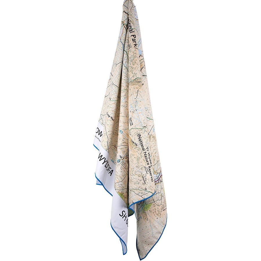 

Полотенце Lifeventure Soft Fibre Printed Giant Коричневый