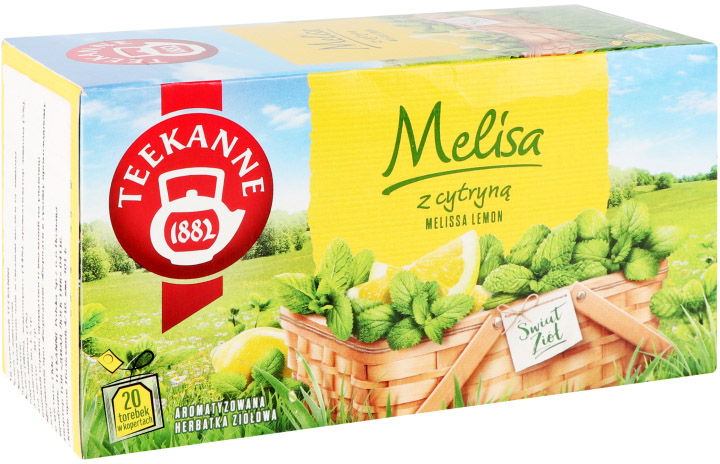 Зеленый чай Teekanne Melisa Lemon Tea Мелисса с лимоном 1.5 г х 20 ...