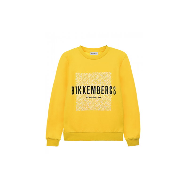 

Свитшот с логотипом Bikkembergs 140 см Желтый 0003