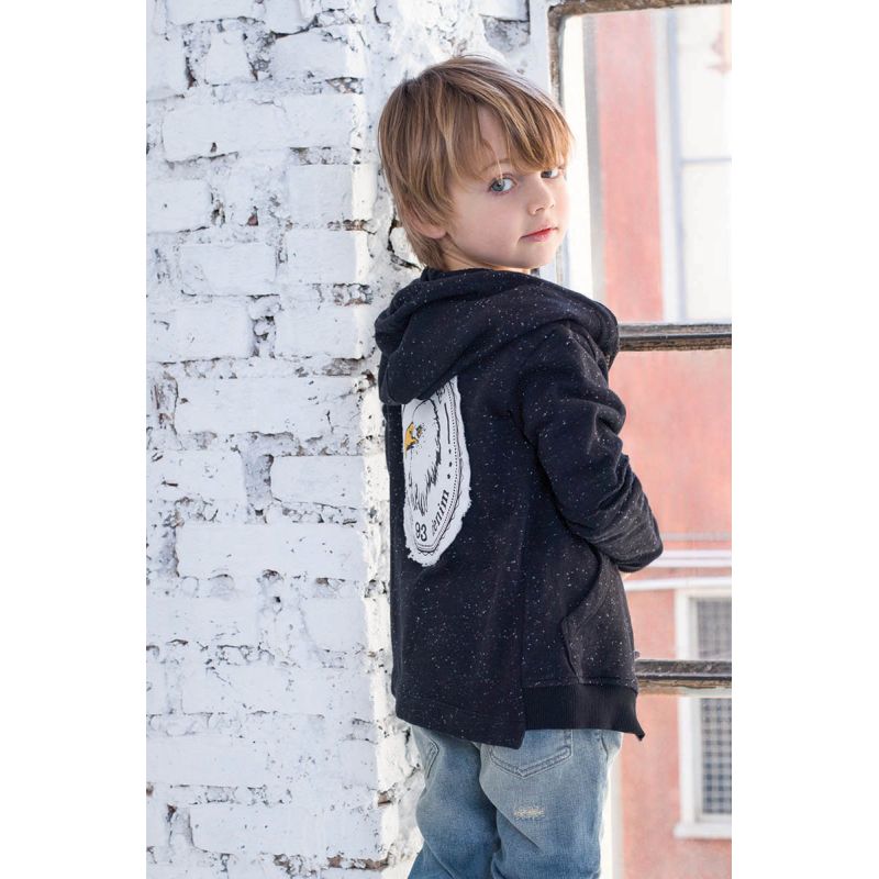 

Свободный кардиган PLEASE kids 165 см Черный 00040B