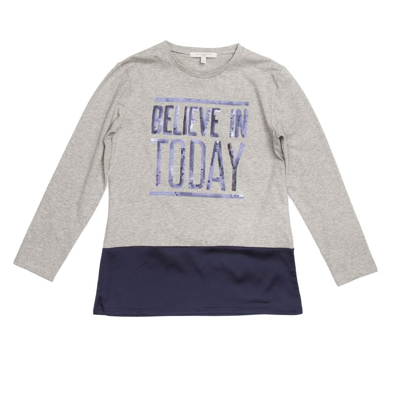 

Футболка «Believe» SILVIAN HEACH KIDS 164 см Серый 0293