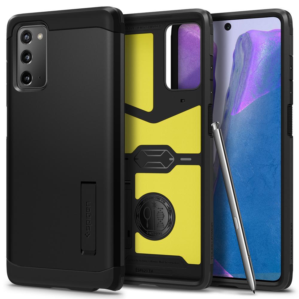 

Чехол Spigen Tough Armor для Samsung Galaxy Note 20 Black