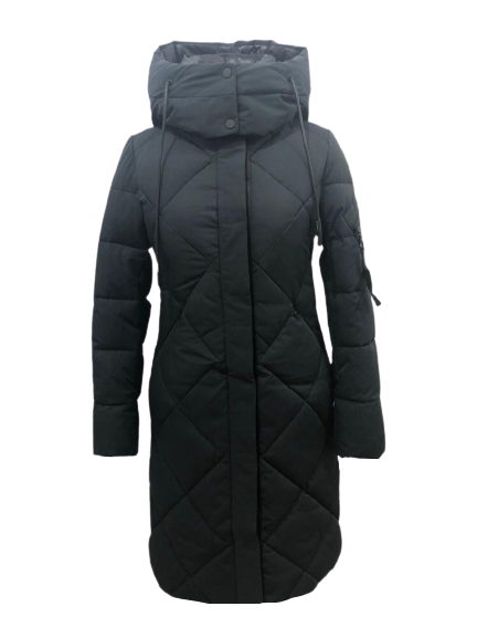 

Пальто женское зимнее TOWMY TM-BA-2067 XXL темно- серое