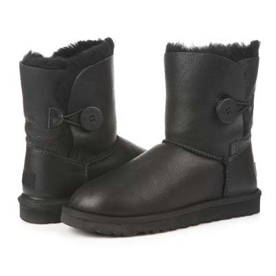 

Угги женские с пуговицей Bailey Button 5803 Metallic Black-38