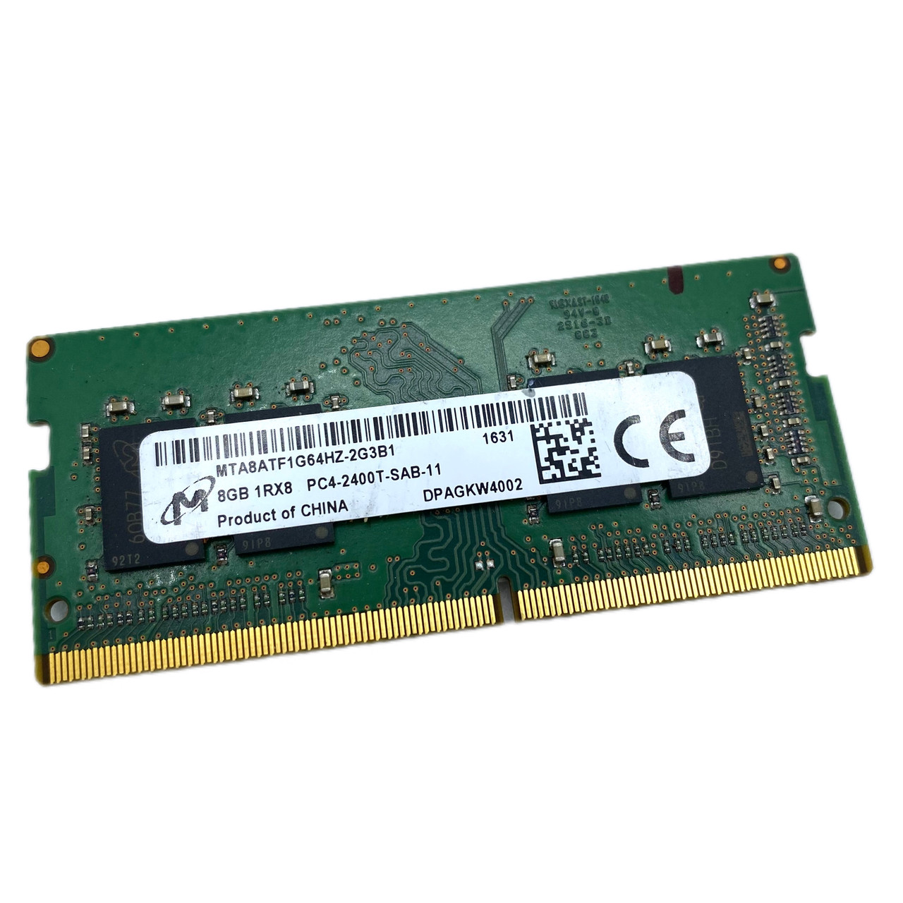 Оперативна пам'ять для ноутбука Micron 8 GB SODIMM DDR4 2400 MHz ...