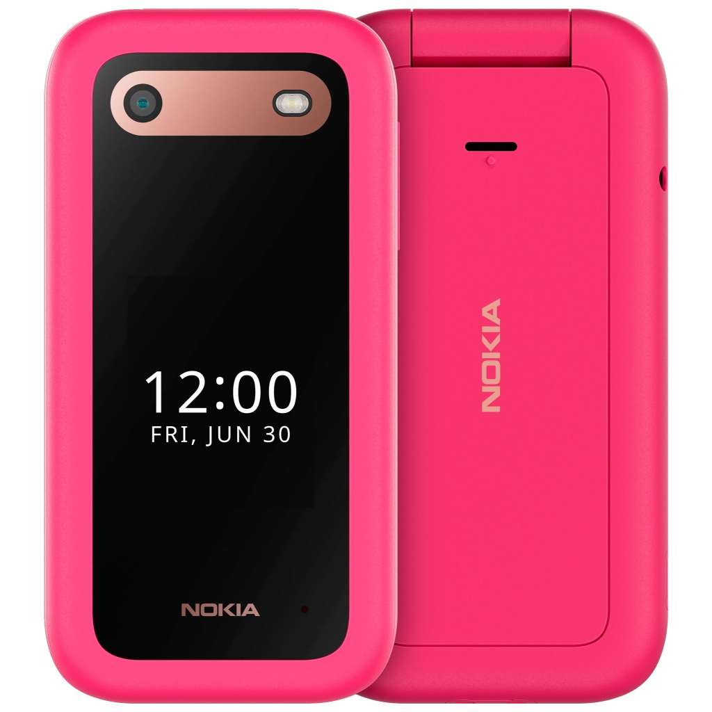 Мобильный телефон Nokia 2660 Flip Dual Sim Pop Pink – фото, отзывы,  характеристики в интернет-магазине ROZETKA от продавца: Vendedor | Купить в  Украине: Киеве, Харькове, Днепре, Одессе, Запорожье, Львове