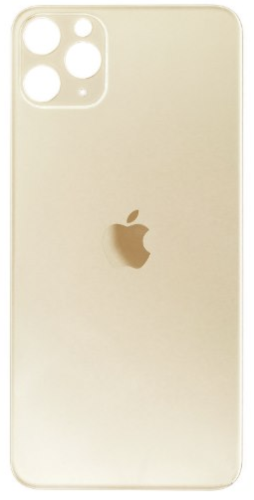 

Задняя крышка для iPhone 11 Pro Max, золотистая, High Copy