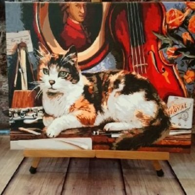 

Картина "Кот и скрипка"