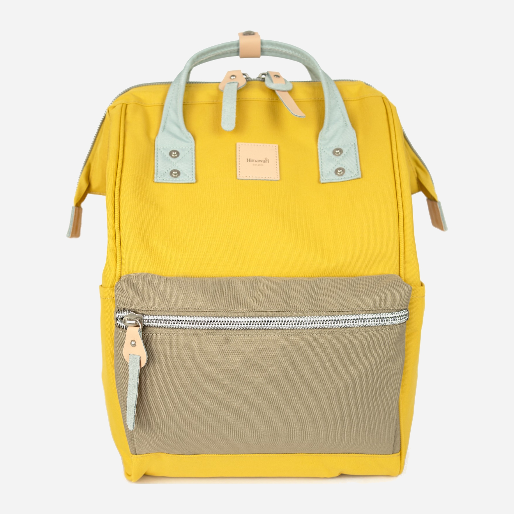 Акція на Жіночий рюкзак Himawari Tr23185-3 Темно-бежевий/Жовтий від Rozetka