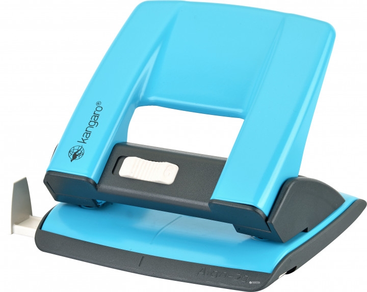 

Дырокол Kangaro до 20 листов металлический бирюза (Aion -20 turquoise blue)