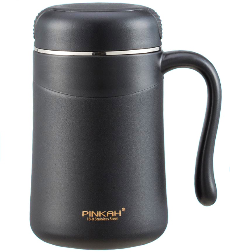 

Термокружка Pinkah PJ-3534 380 мл, черная