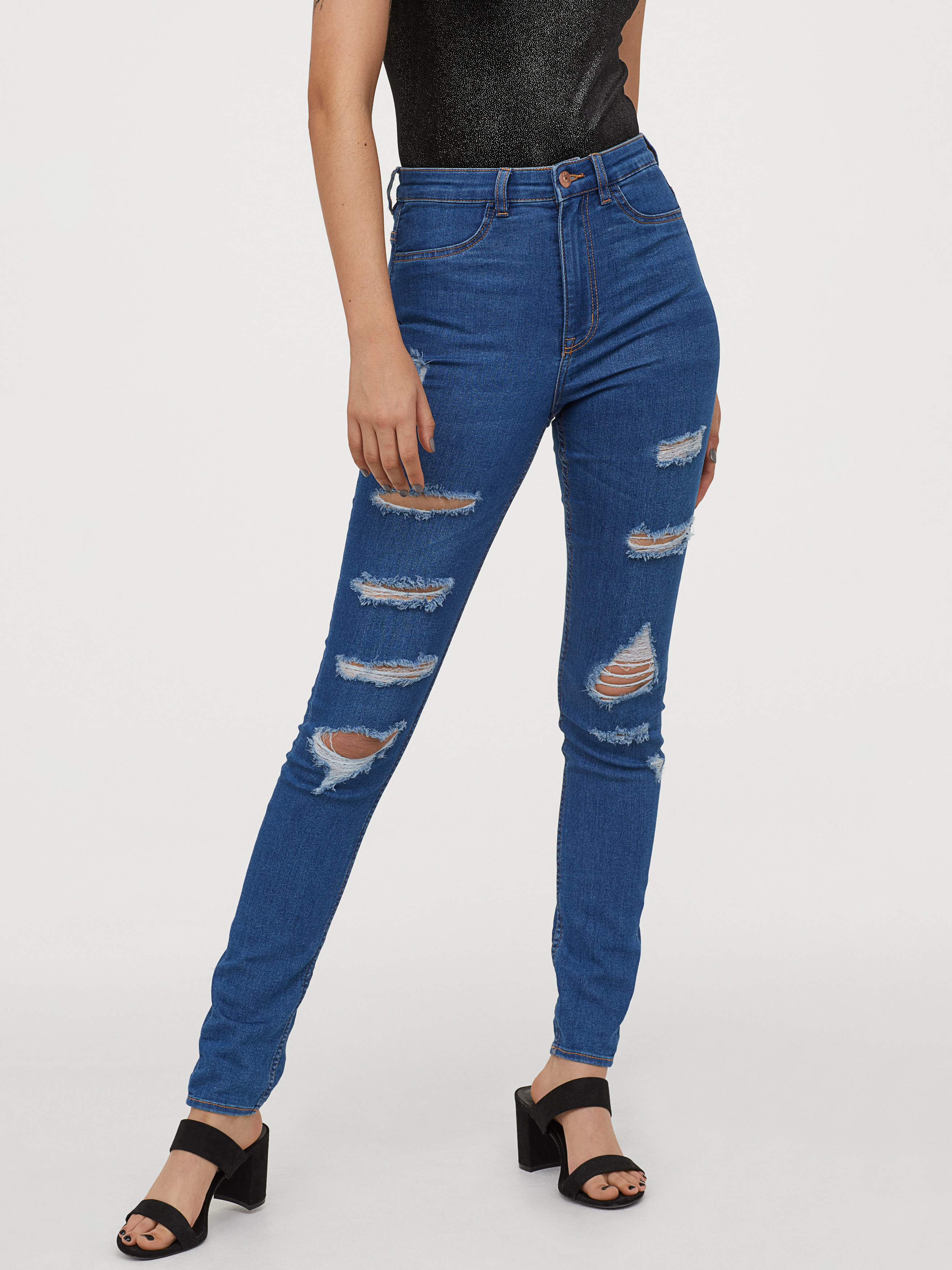 

Джинсы H&M Divided 0621381-1 48 Синие