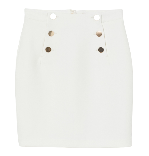 

Юбка H&M 0652730-0 38 Кремовая