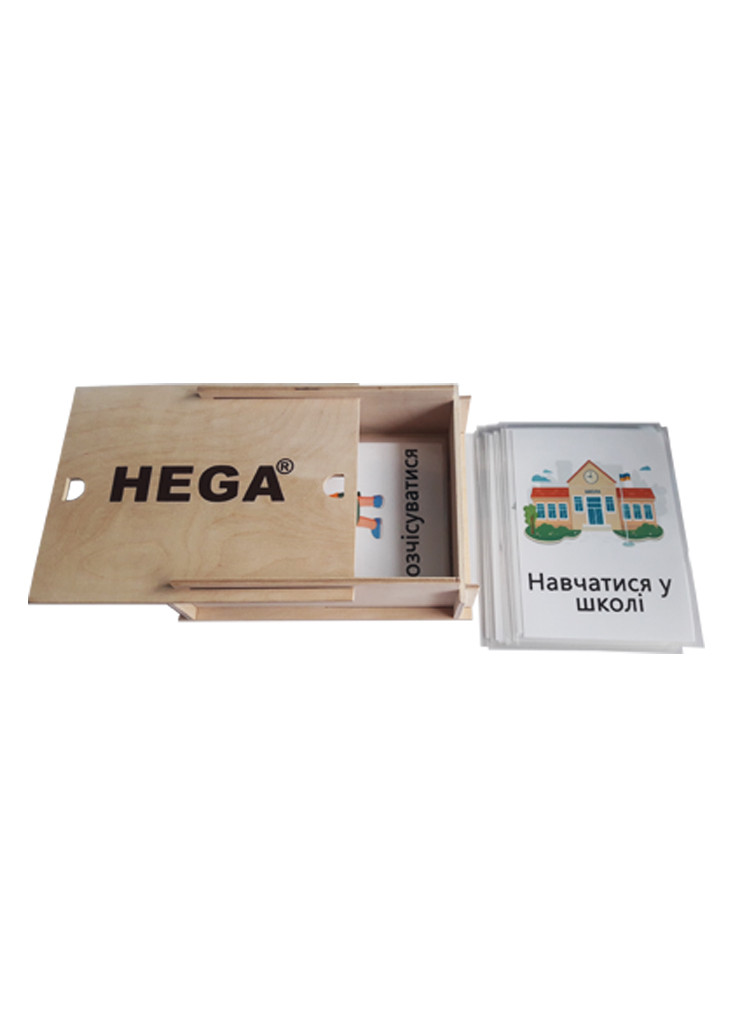

Картки Пекс для візуальної комунікації демонстраційні HEGA