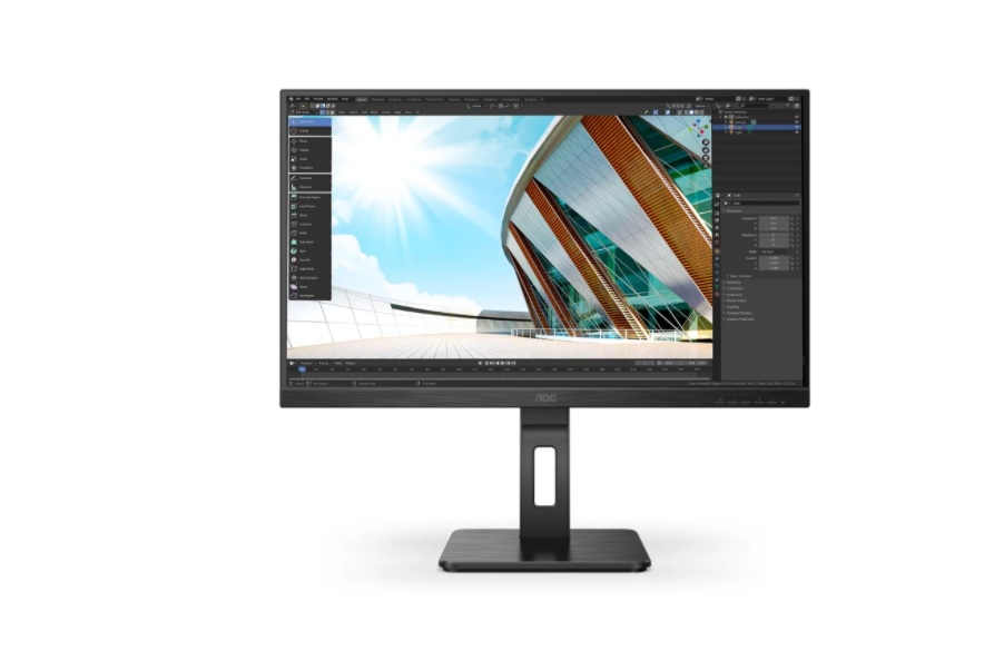 

Монитор AOC 27" 27P2Q IPS Black; 1920x1080, 4 мс, 250 кд/м2, DisplayPort, D-Sub, DVI, HDMI, 4хUSB3.2, динамики 2х2 Вт