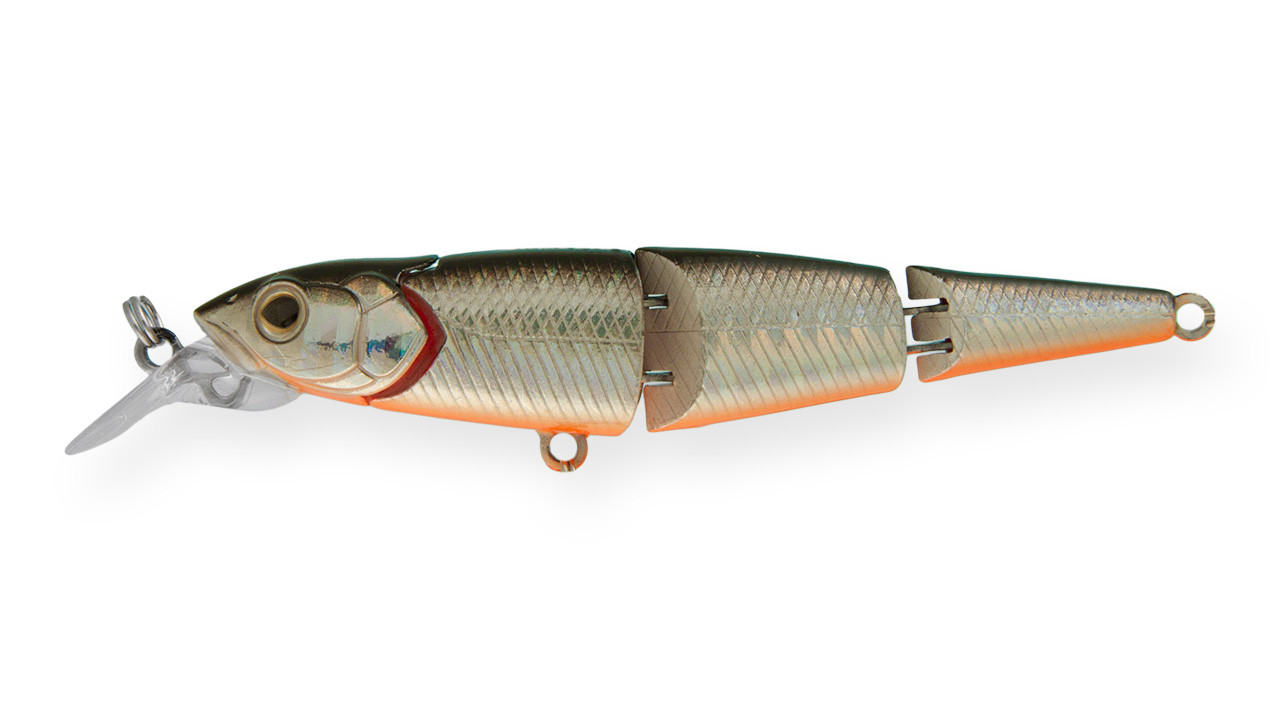 

Воблер Strike Pro Flying Fish Joint 90 тонущий трехсоставной 9см 12гр Загл. 0,7-1,7м#A70-713 (66334)