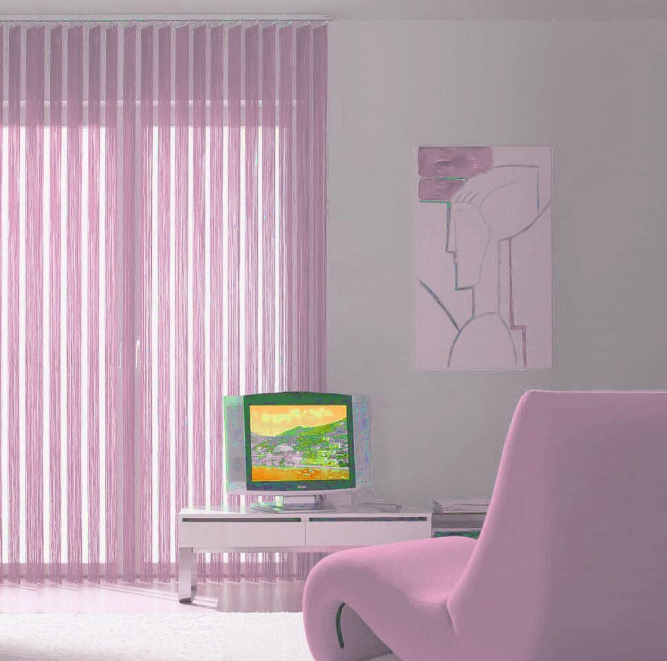 Нитяные жалюзи на окно Wenster String 0839 вертикальные тканевые ...