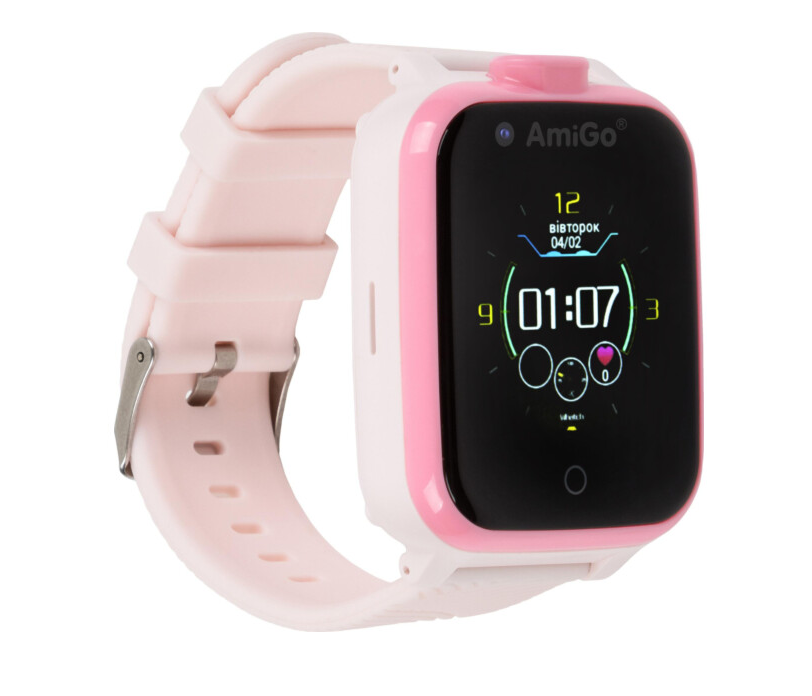 Детские смарт-часы с видеозвонком AmiGo GO006 GPS 4G WIFI VIDEOCALL ...