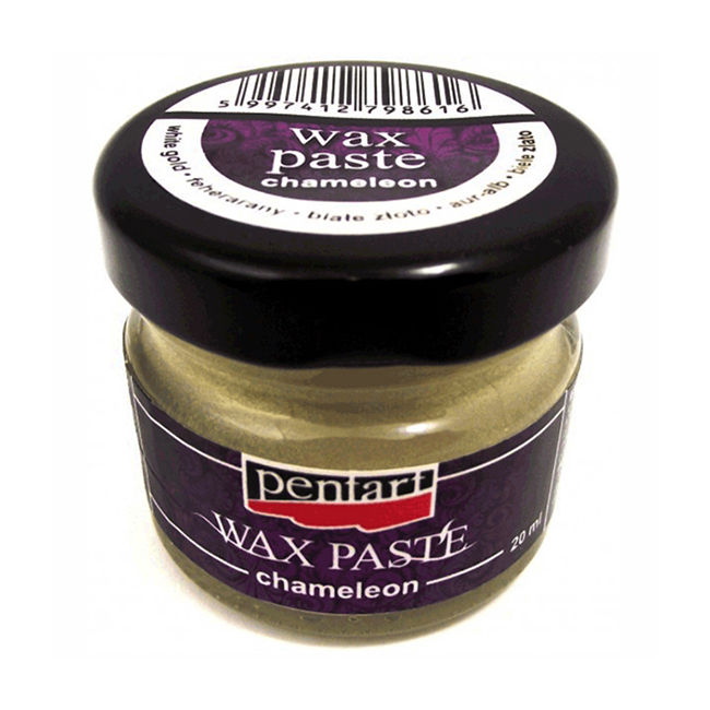 

Паста восковая Pentart Wax Paste золото белое 30 мл (4430PE)