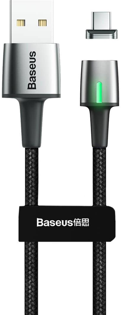 

Кабель Baseus Zinc Magnetic Type-C 3A 1 м CATXC-A01 Black