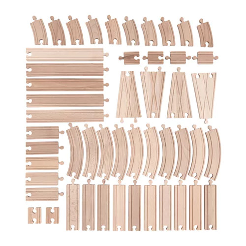 

Комплект игрушечных рельсов IKEA LILLABO 50 шт 103.200.77