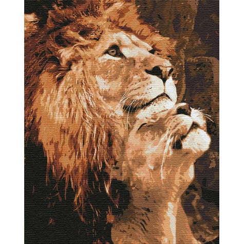 

Картина по номерам. "Большая любовь" 40*50см KHO4192 392532