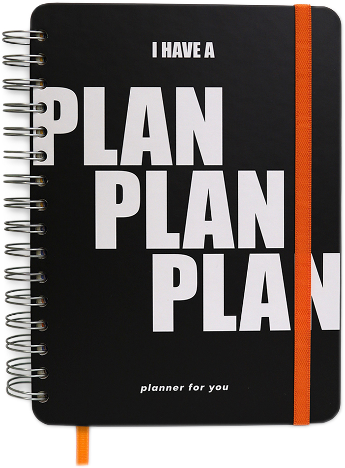 

Большой планер Plan Plan Plan Black (orner-1148)