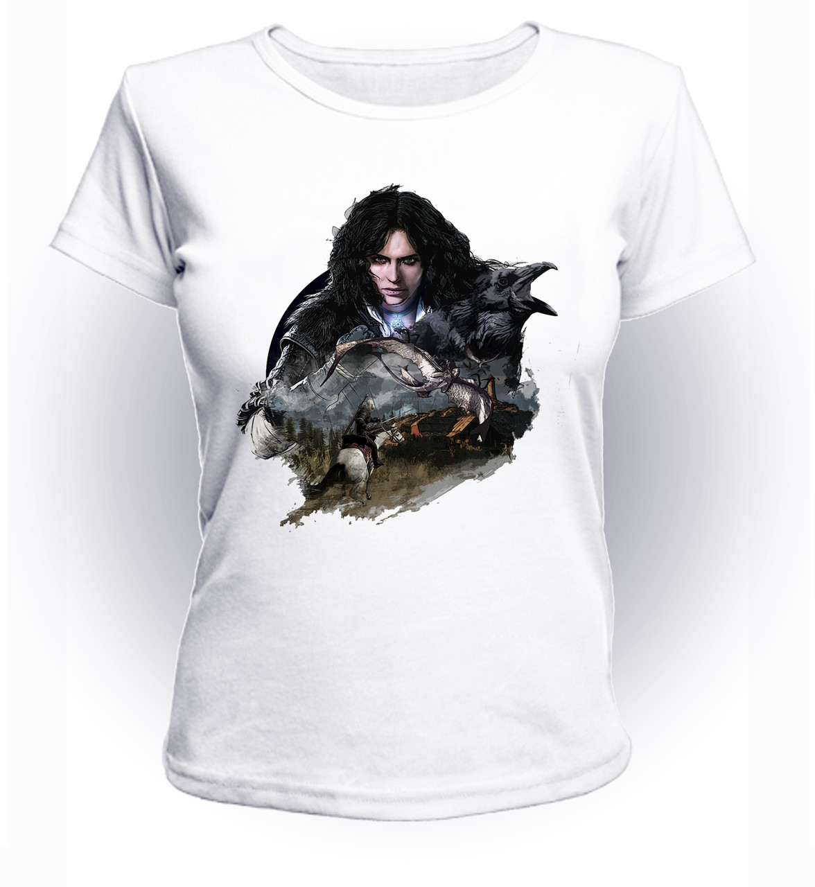 

Футболка GeekLand Ведьмак The Witcher Йеннифэр Ворон WC.01.11 (FU21WC.01.11/girl-146)
