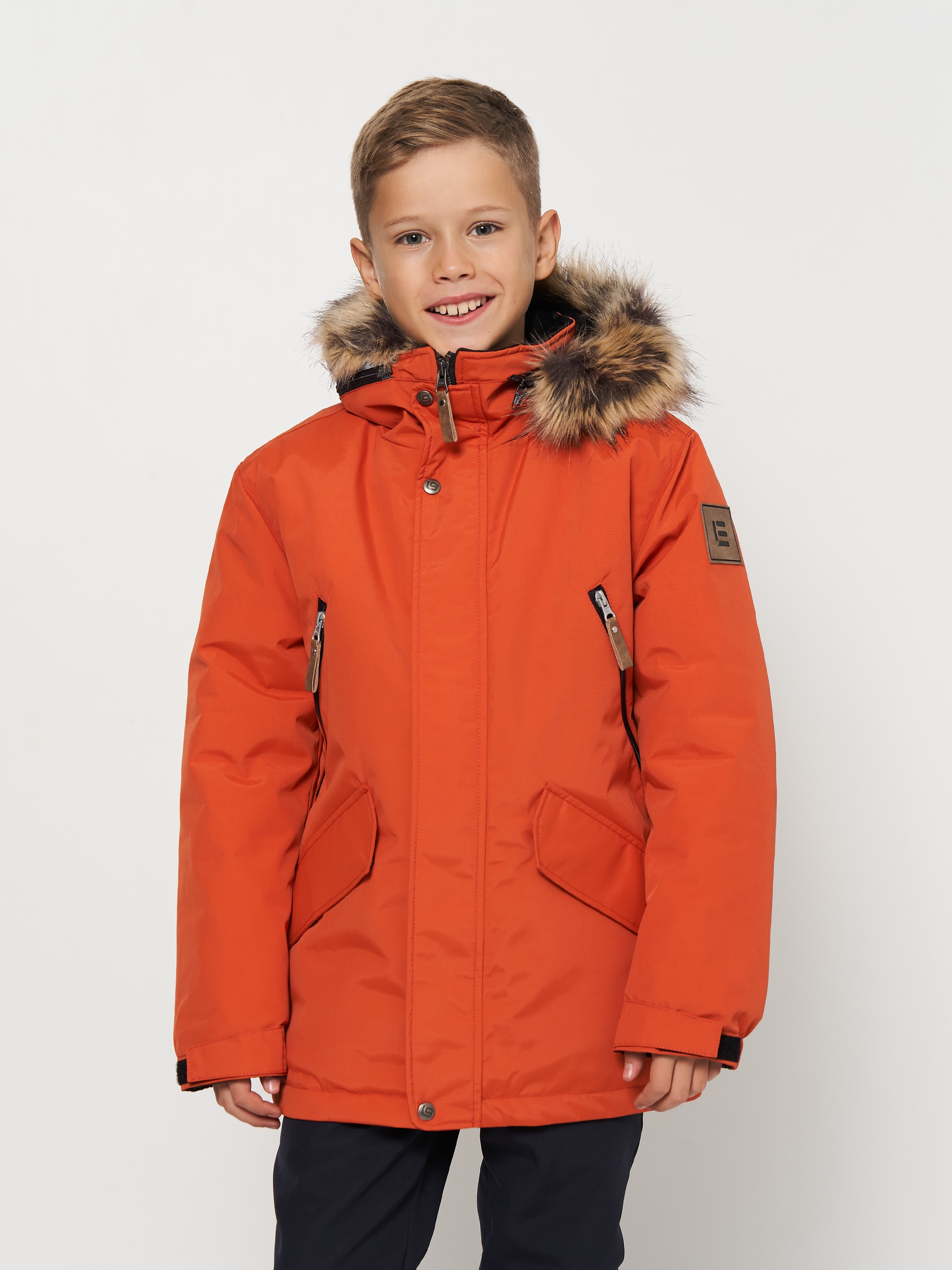 Акція на Підліткова зимова куртка-парка для хлопчика Lenne Jarko 23369-457 164 см від Rozetka