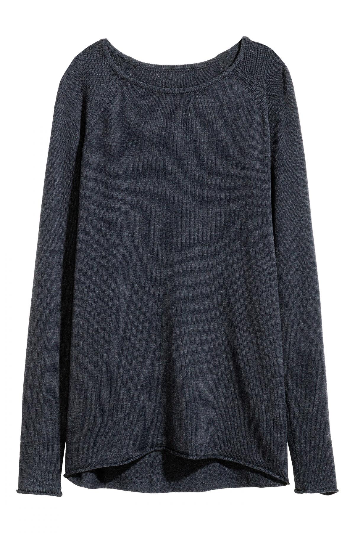 

Джемпер тонкой вязки H&M l Серый