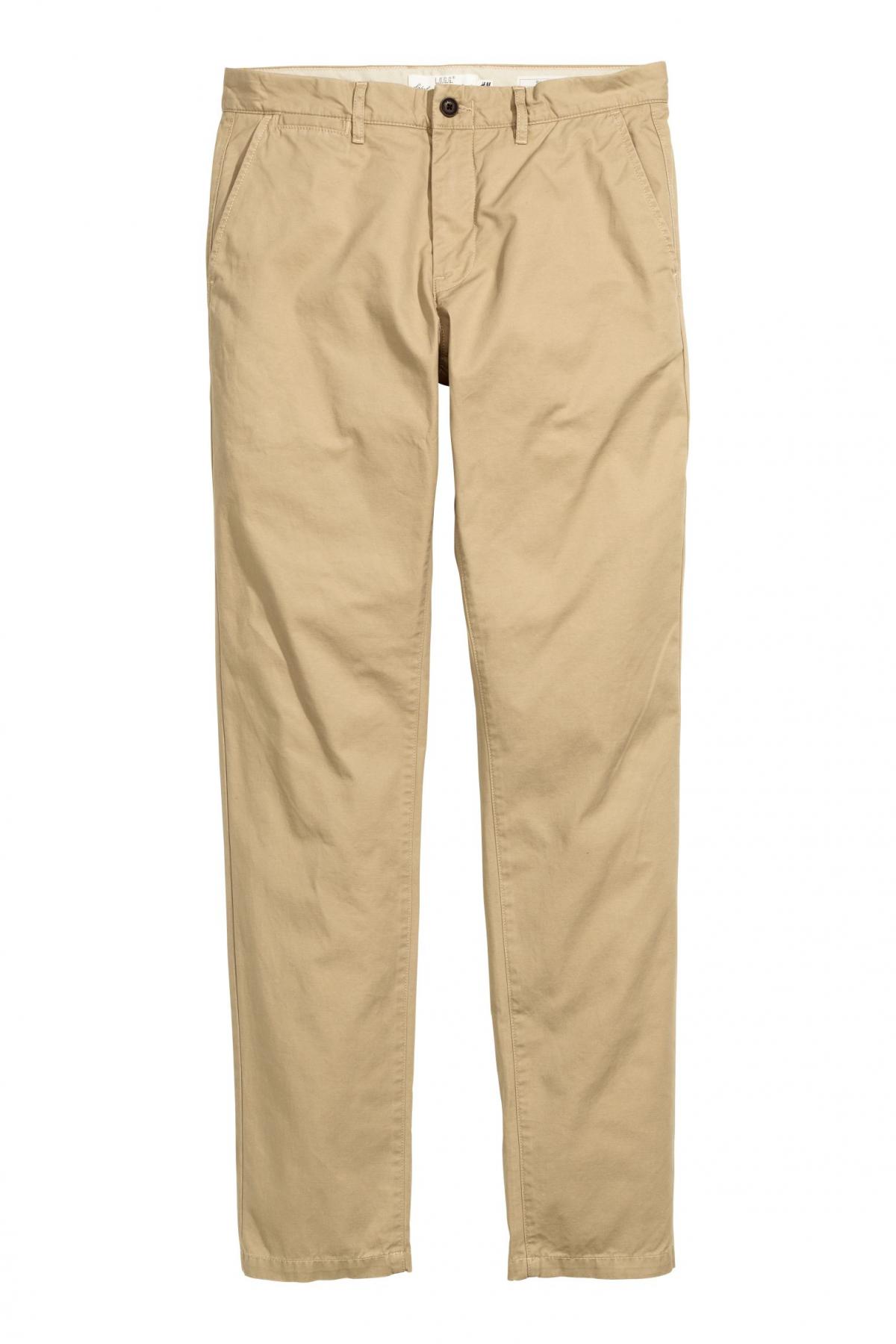 

Чиносы Slim fit H&M 32 Бежевые