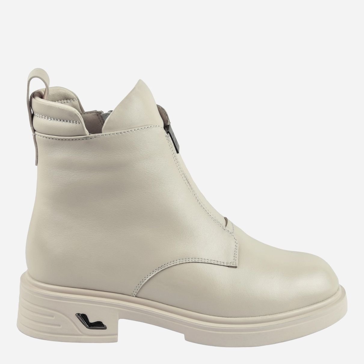 Акція на Жіночі зимові черевики високі Blizzarini 18J1630-5508M-6532 37 23.8 см Молочні від Rozetka