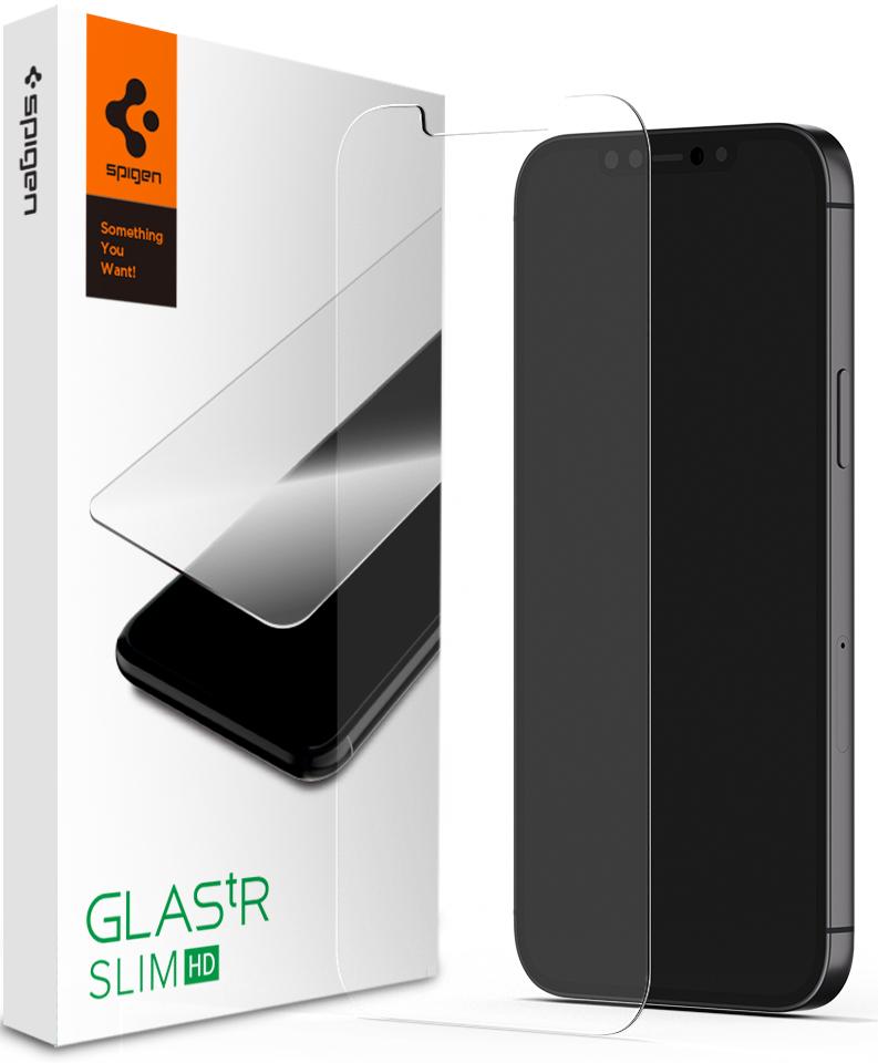 

Защитное стекло Spigen для Apple iPhone 12/12 Pro (6.1") - tR HD