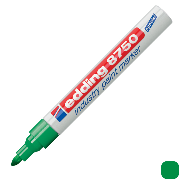 

Маркер Edding Industry Paint 2-4 мм зеленый (e-8750/04)