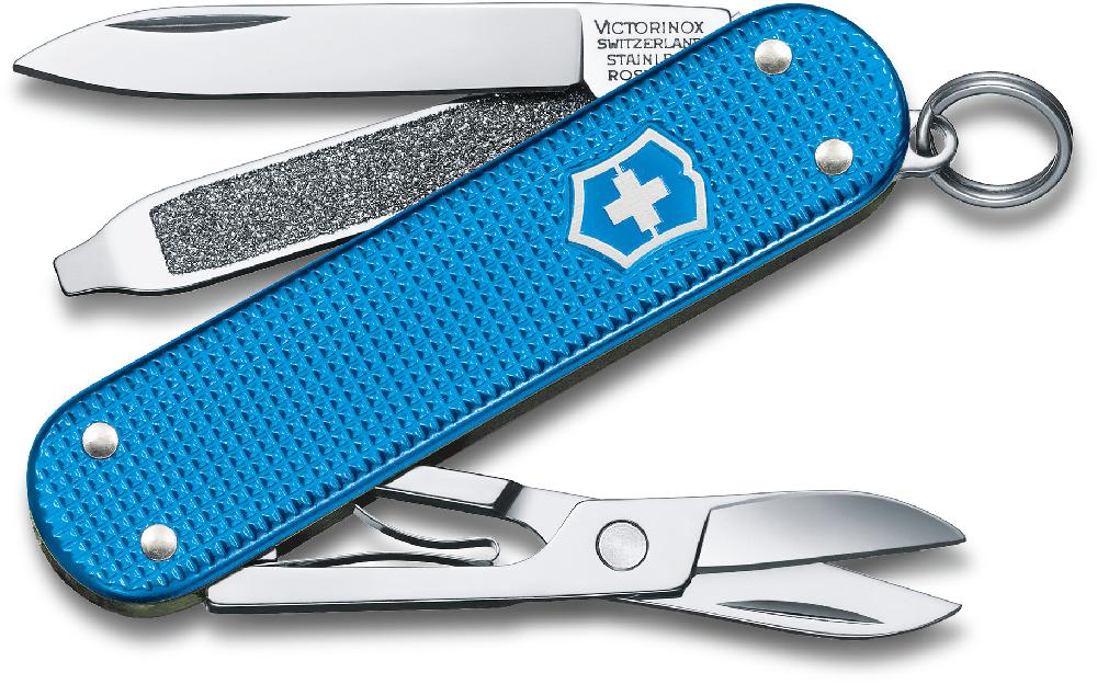 

CLASSIC SD 58мм/1сл/5функ/рифл.голуб (Lim.Ed. 2020) Victorinox Vx06221.L20