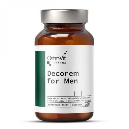 Витамины для мужчин OstroVit Pharma Decorem for Men 60 caps – фото ...
