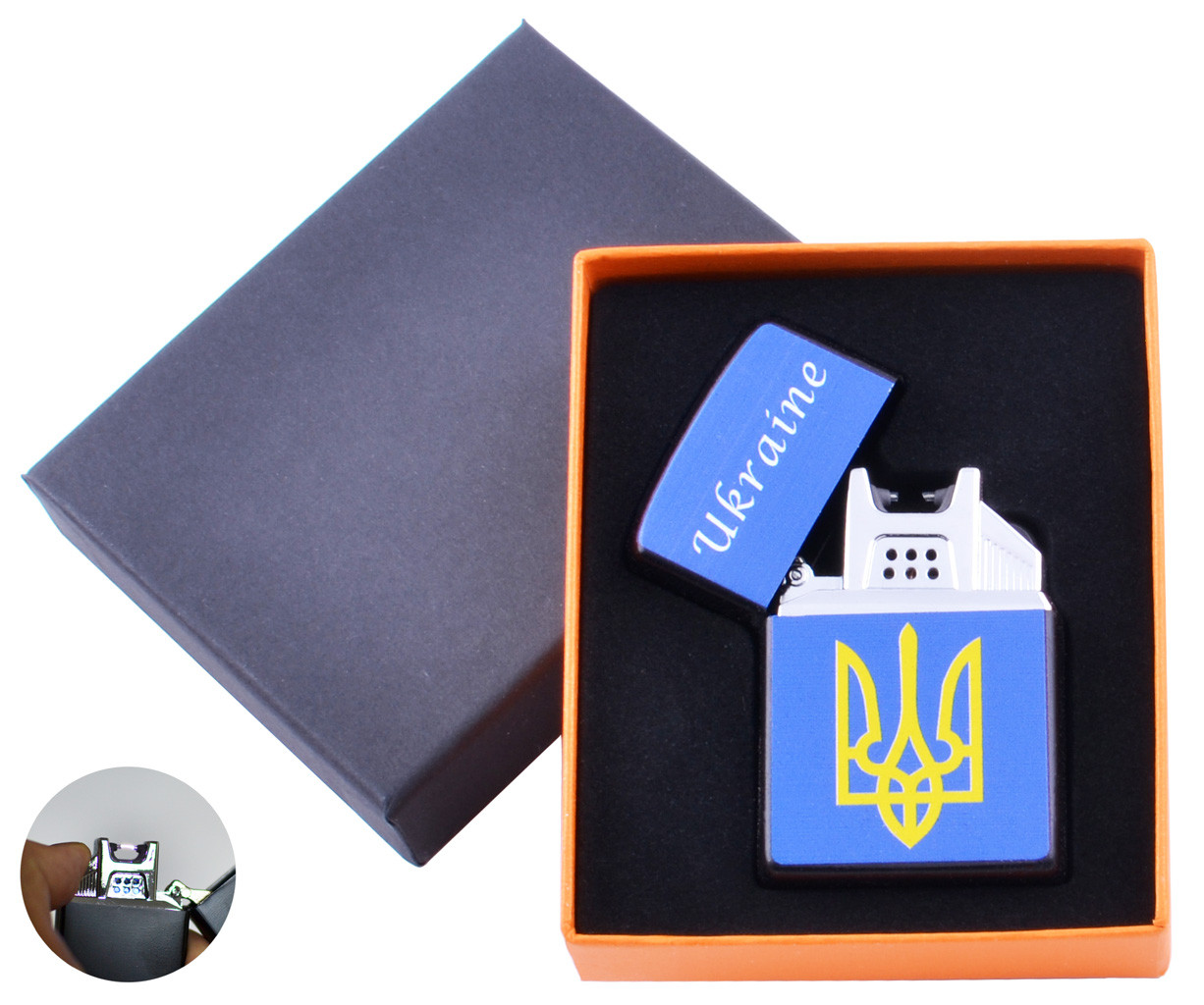 

Электроимпульсная зажигалка Украина (USB) Type C