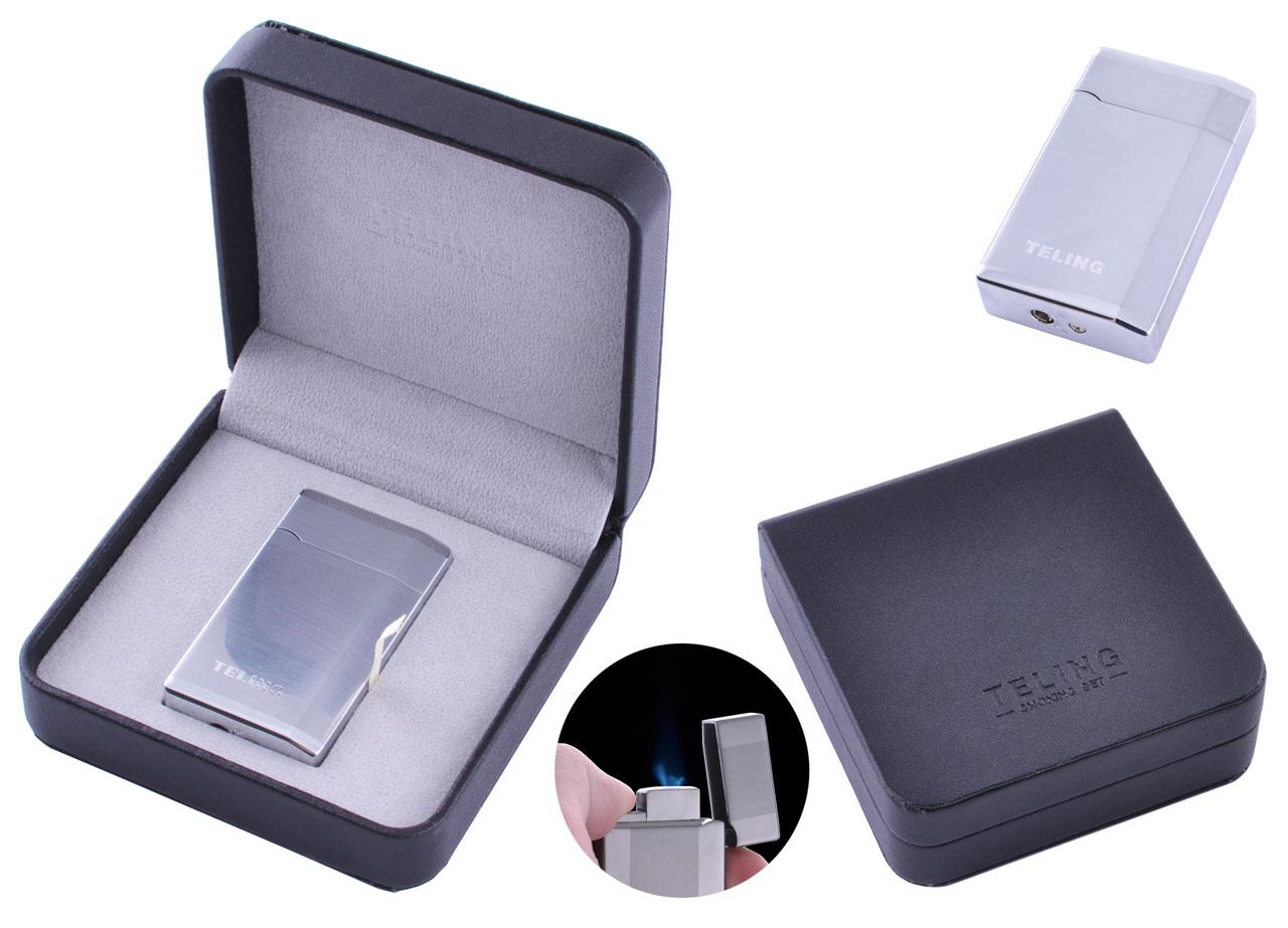 

Зажигалка подарочная Ethereal (Турбо пламя) Silver