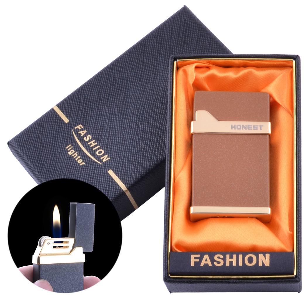 

Зажигалка кремниевая в подарочной упаковке (Обычное пламя) Honest A