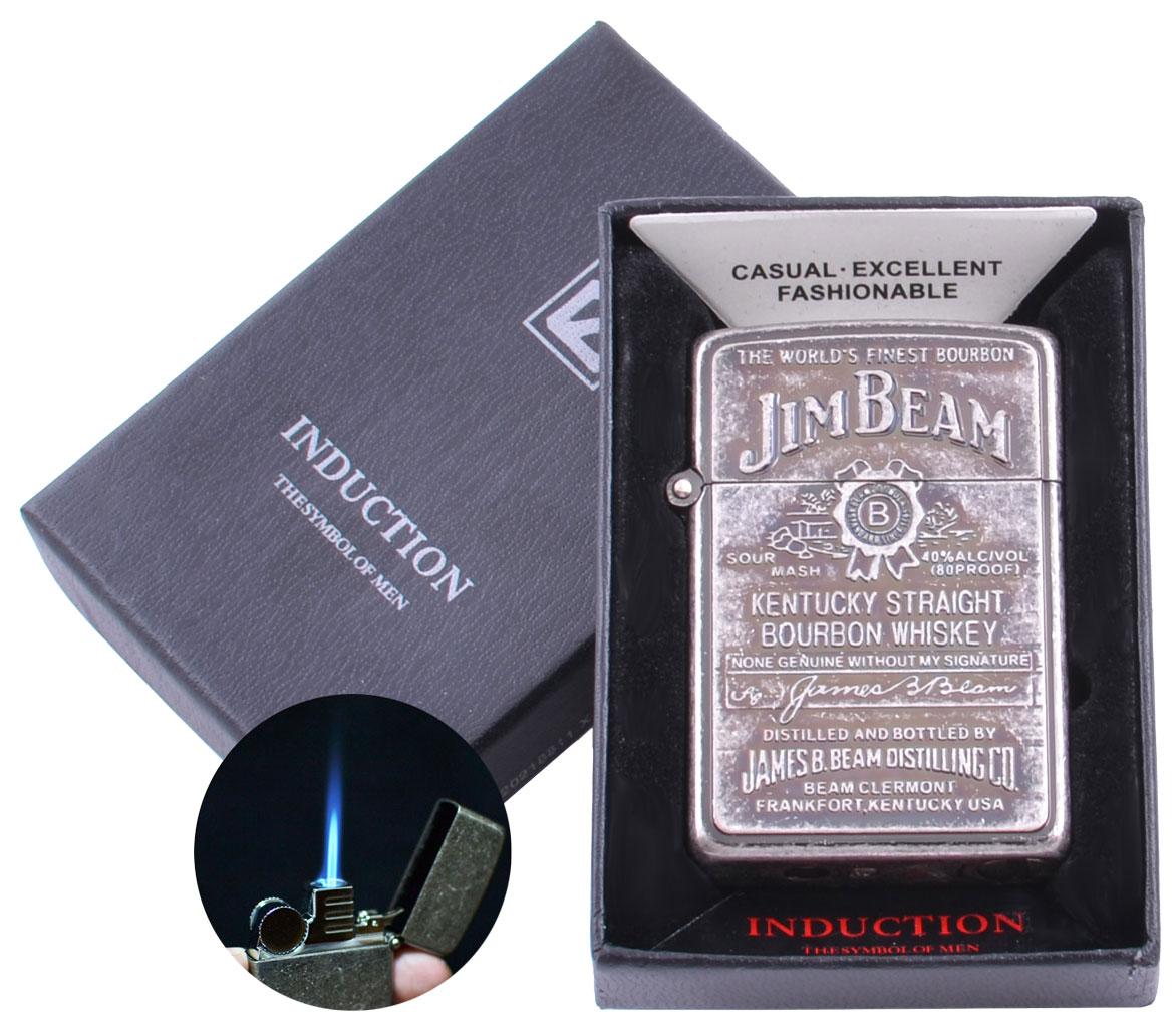 

Зажигалка электронная Jim Beam (Острое пламя, Silver) 2