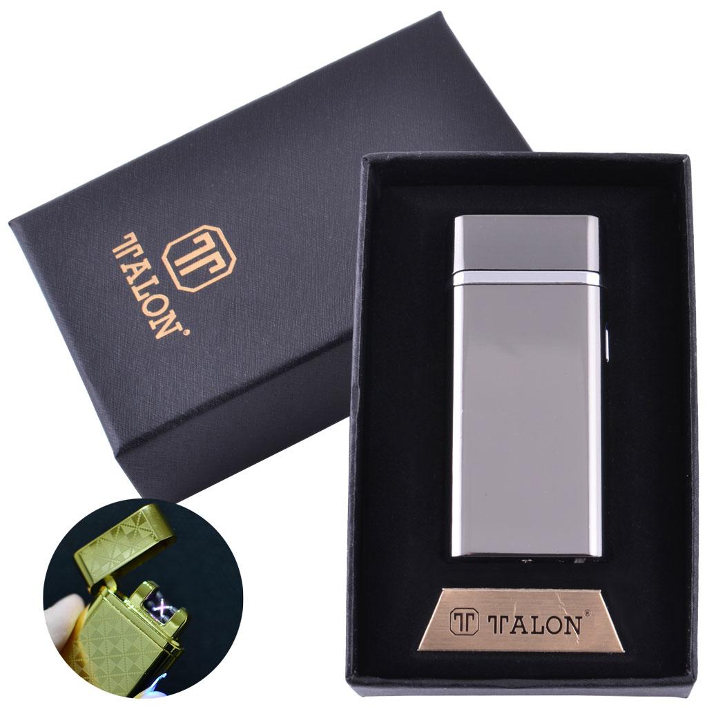 

Электроимпульсная зажигалка в подарочной упаковке TALON (Двойная молния, USB) C