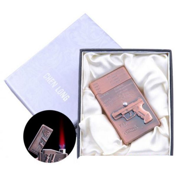 

Зажигалка электронная в подарочной коробке M (Турбо пламя) Scepter 4