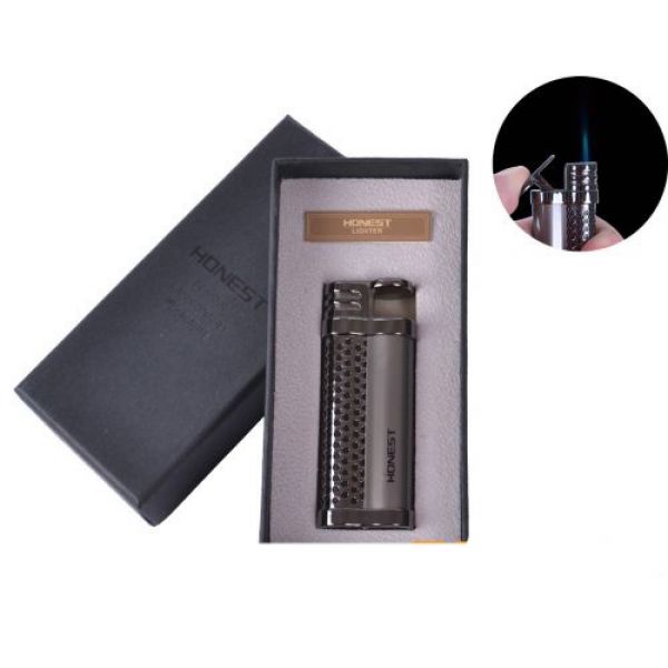 

Зажигалка подарочная Honest (Острое пламя) Black
