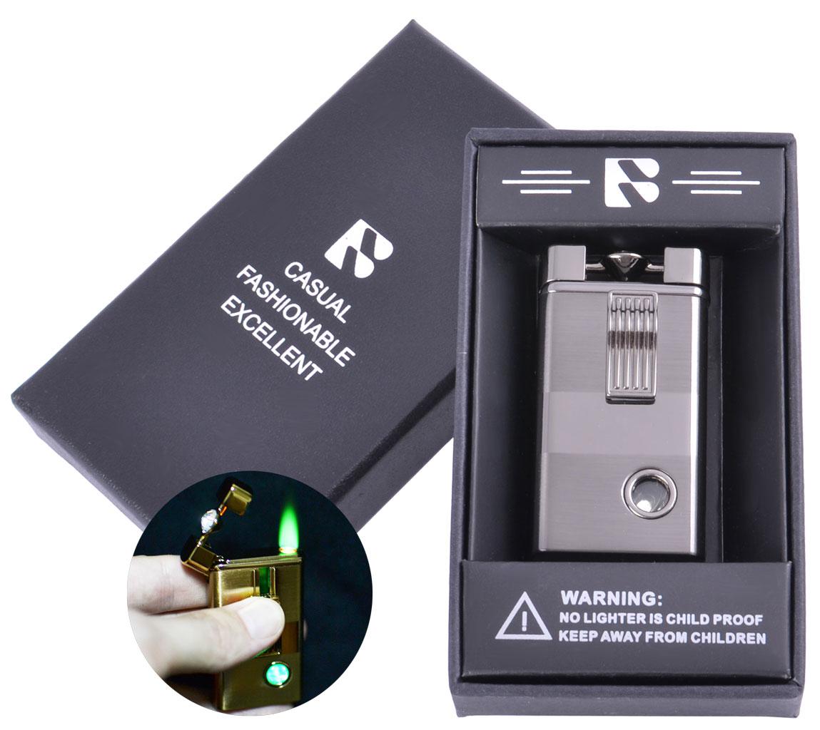 

Зажигалка подарочная FANGFANG (Турбо пламя) Black