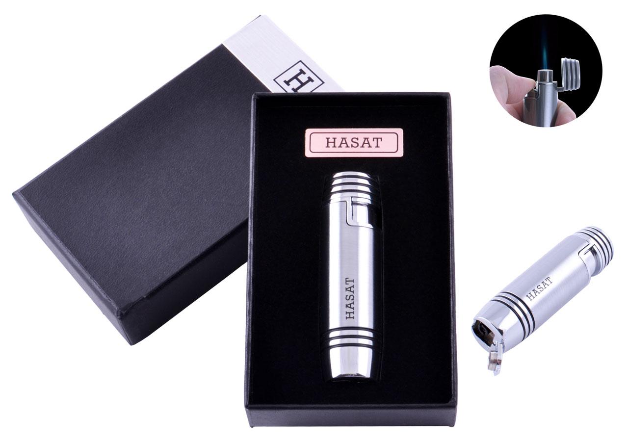 

Зажигалка в подарочной коробке Resist (Острое пламя) Silver